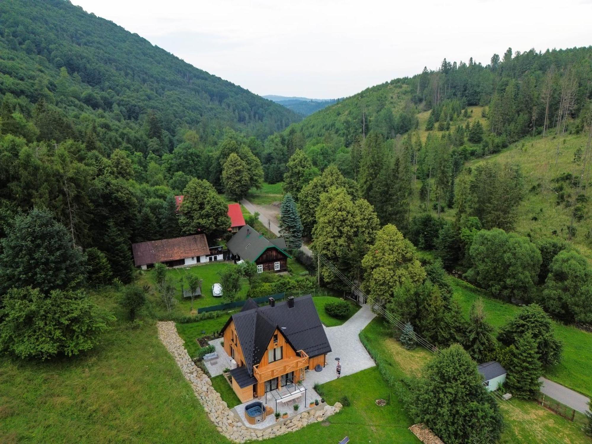 Rycerki Dom Na Szlaku Villa Rajcza Exteriör bild